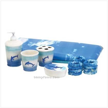 Dolphin Bathroom Set