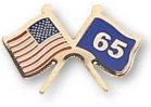 Etched Soft Enamel Lapel Pins (1 1/2")