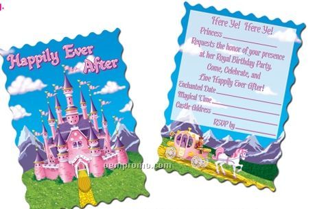 Princess Party Invitations