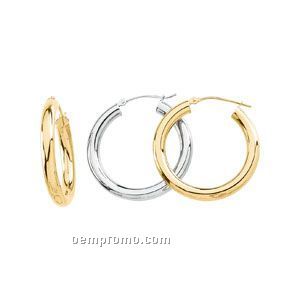 Ladies' 14ky 19-3/4mm Hoop Earring