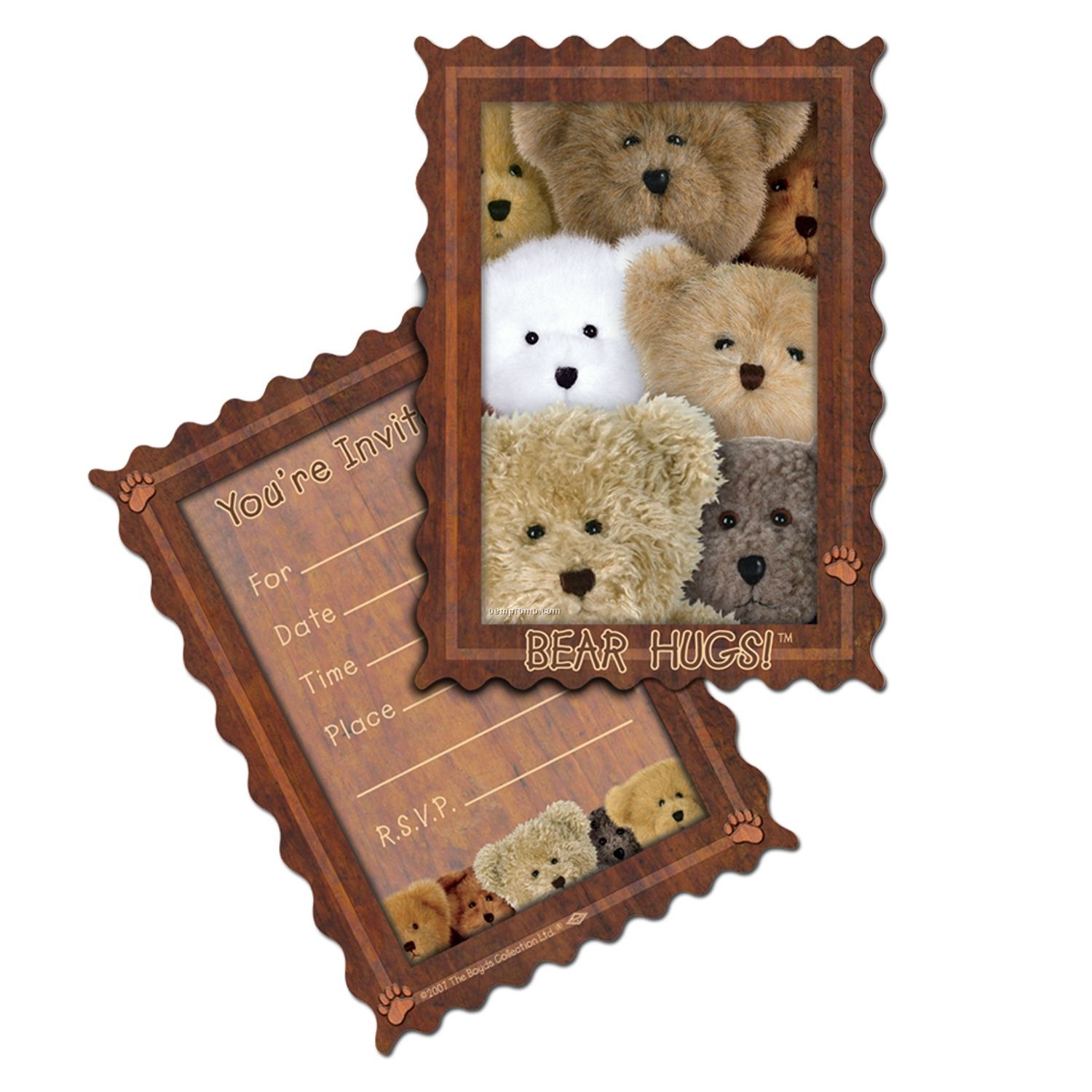 Boyd's Bears Bear Hugs! Party Invitations