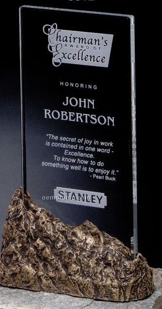 Stoneridge Gallery Crystal Summit Stone Award (11")