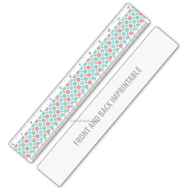 Ruler W/ Spinning Wheels Lenticular Animation ( Blanks)