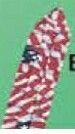 Poly/Cotton Pleated Band W/ Flag Print