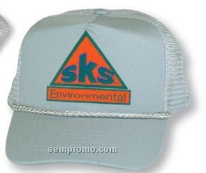 The El Capitan Cotton Twill Cap W/ Mesh Back (Embroidery)