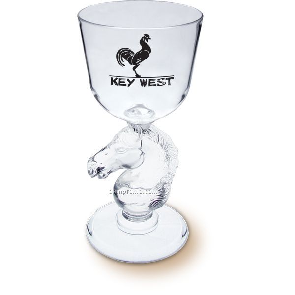 7 Oz. Novelty Stem Wine Glass