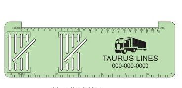 Trucker Logbook Ruler (Column)