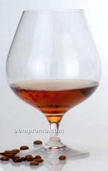6 Set Cognac Bistro Lead Free Crystal Glasses