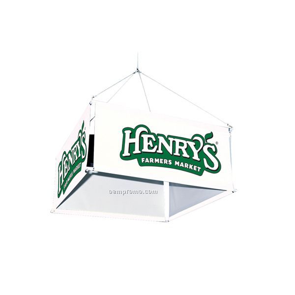 6' 4-sided Hanging Banner Display Kit
