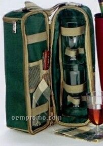 Picnic Plus Insulated 2 Wine Goblets Duffel