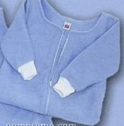 Promotional Fleece Baby Snuggle Sack With Zipper And Sleeves