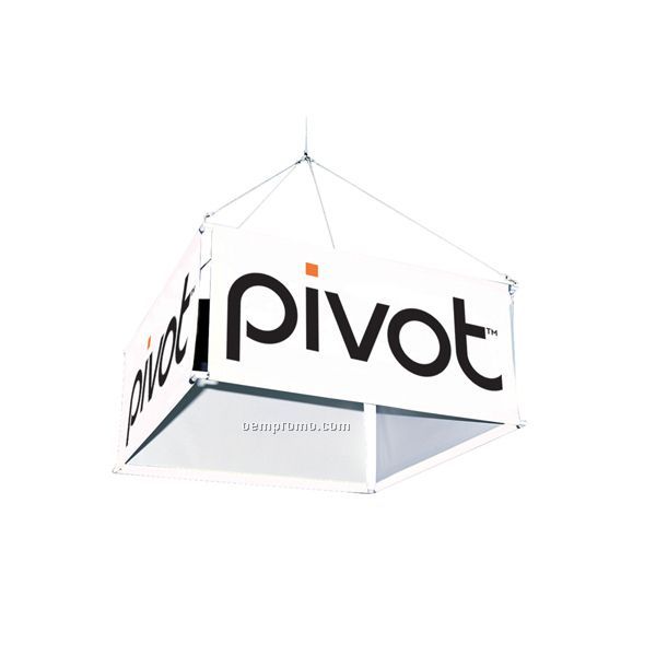 10' 4-sided Hanging Banner Display Kit