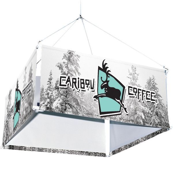 12' 4-sided Hanging Banner Display Kit