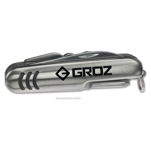 Premier Stainless Steel 8 Function Knife