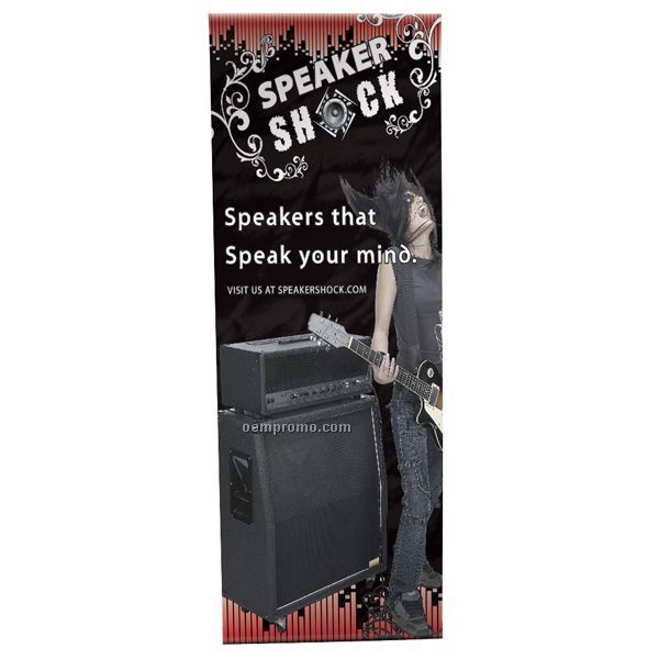 3' Exhibitor Promoter Full Color Banner Only