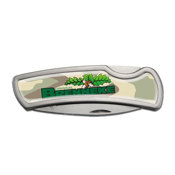 Stainless Steel Domed Lock Knife