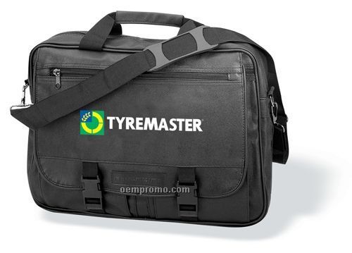 Entrepreneur Briefcase W/ Adjustable/Detachable Shoulder Strap