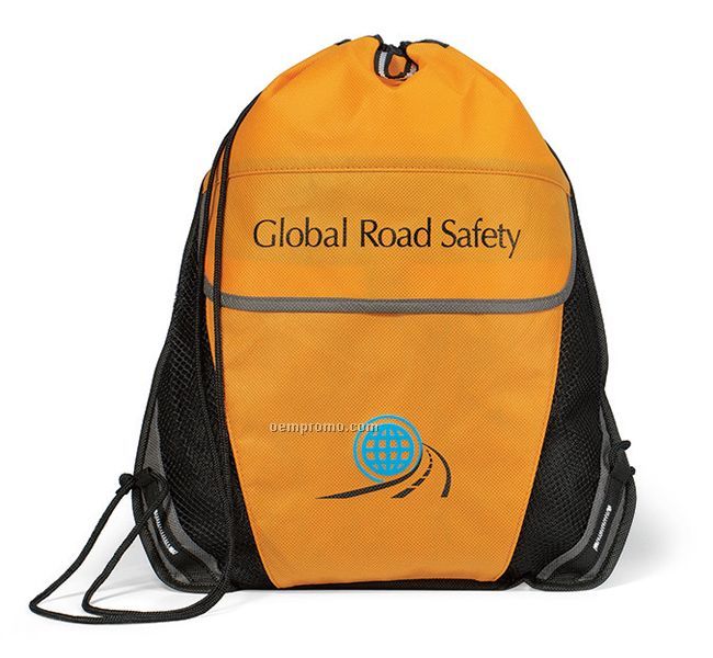Orange Poncho Cinch Pack Kit