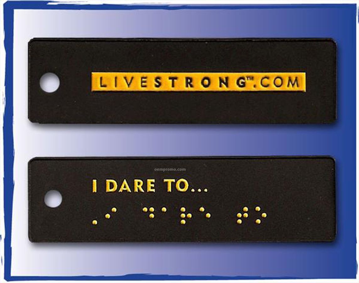 Custom Plastic 3d Labels (2.75"X1")