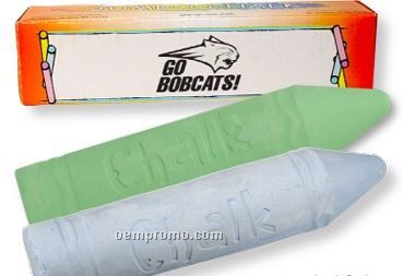 1 Pack Giant Sidewalk Chalk (Imprinted)