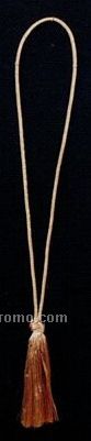 Stretch Cord W/ Rayon Tassel End For Menu Covers (6" To 8")