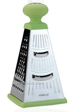 4 Sided Grater W/ Round Handle (9")
