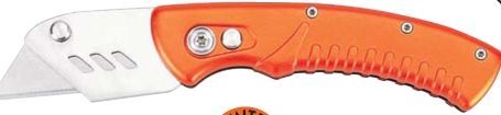 Maxam Folding Razor Knife W/ Aluminum Handle
