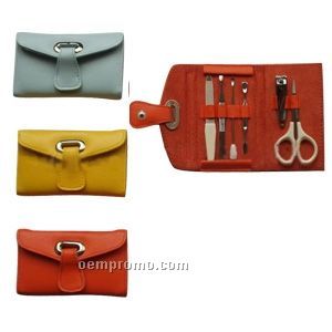 Manicure Set W/Tweezers/ Nail File & Nail Clippers
