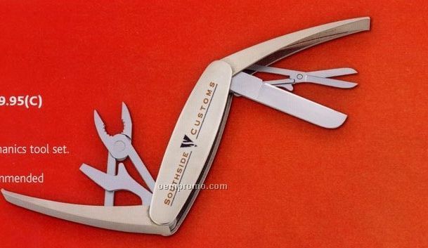 Multi-function Zinc Alloy Mechanics Tool Set