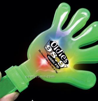 11" Assorted Light Up Hand Clapper