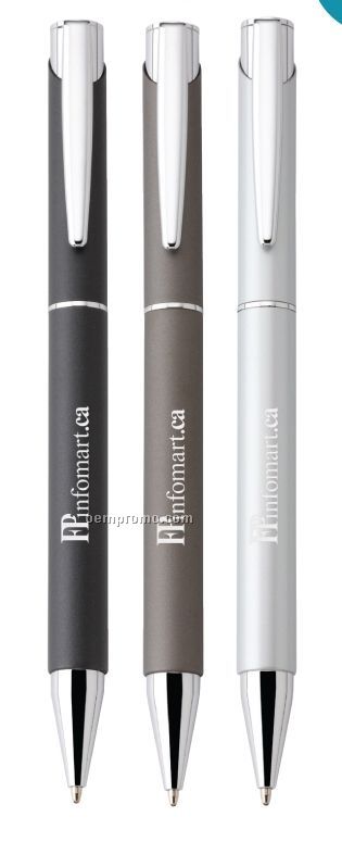 Ancestor Twist Action Metal Barrel Ballpoint Pen