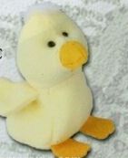 3" Duck Weebeans Bean Bag Animal