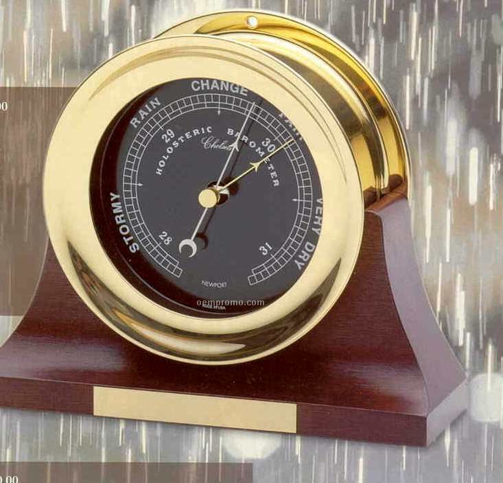 Nautical Series Newport Flag Barometer With 4 1/2" Dial