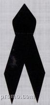 Trauma/ Mourning Satin Awareness Ribbon - Black