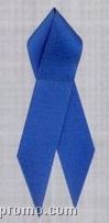 Abuse Satin Awareness Ribbon - Blue