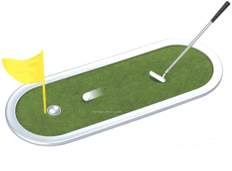 Miniature Golf Putting Set