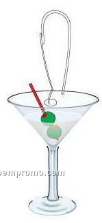 Martini Zipper Pull