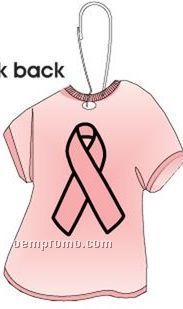 Awareness Ribbon T-shirt Zipper Pull