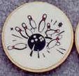 7/8" Insert Bowling Pins - Medallions Stock Kromafusion