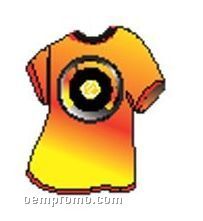 Rpm Record T-shirt Zipper Pull