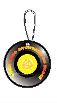 Rpm Record Zipper Pull