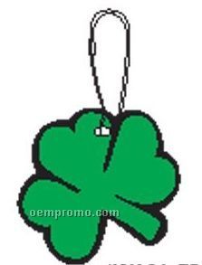 Shamrock Zipper Pull