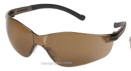 Inhibitor Frameless Rubber Tip Safety Glasses (Clear)