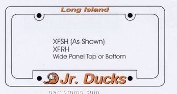 Polypropylene Plastic License Frames