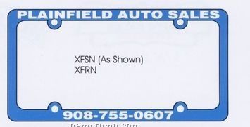 Polypropylene Plastic License Frames