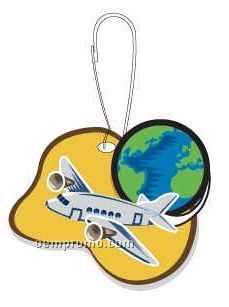 Prop Plane Zipper Pull