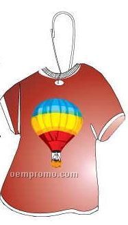 Hot Air Balloon T-shirt Zipper Pull