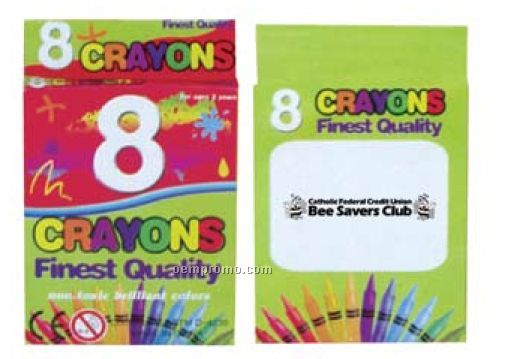 Kid's 8 Crayon Pack