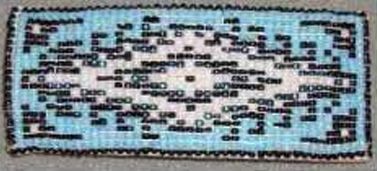 3.75"X21 Bead Barrette