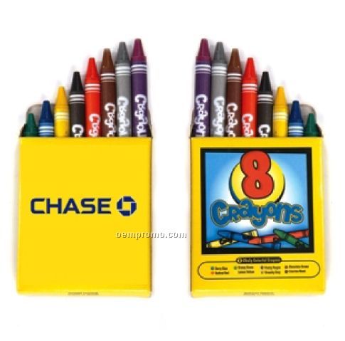 8 Pack Crayons